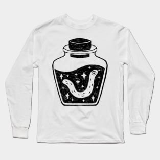 Snake Magic Potion Bottle Long Sleeve T-Shirt